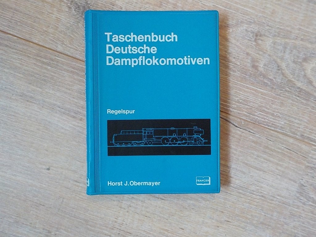 Taschenbuch Deutsche Dampflokomotiven, Ophalen of Verzenden, Gebruikt, Trein, Boek of Tijdschrift