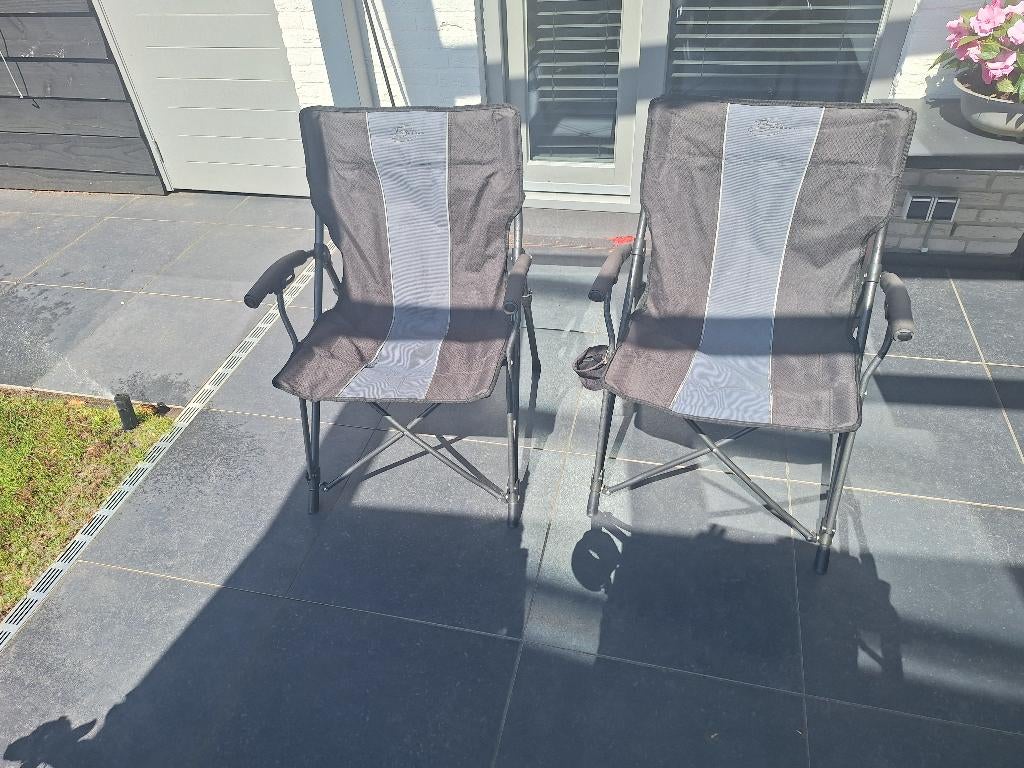 campingstoelen, Caravans en Kamperen, Kampeermeubelen, Ophalen, Gebruikt, Campingstoel