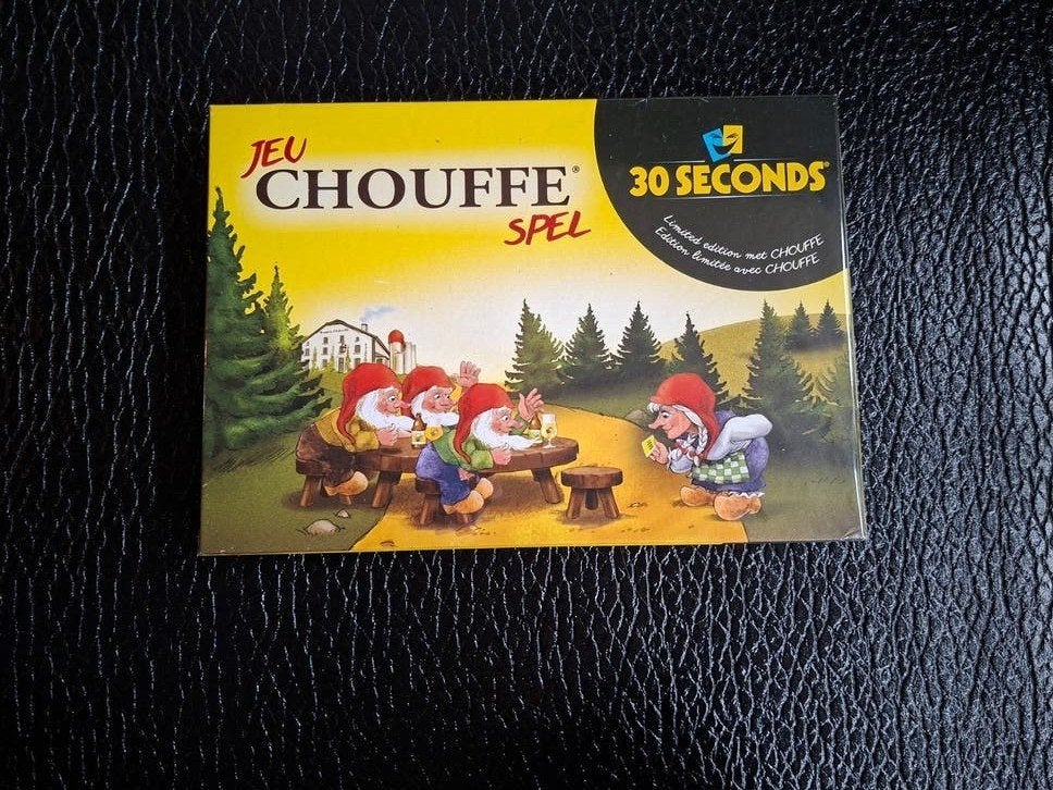 Jeu Chouffe Spel - Limited Edition 30 Seconds, Hobby en Vrije tijd, Ophalen of Verzenden, Zo goed als nieuw, 30 Seconds