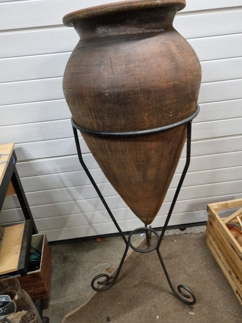 anfora of amphora vaas groot in standaard vintage, Ophalen of Verzenden