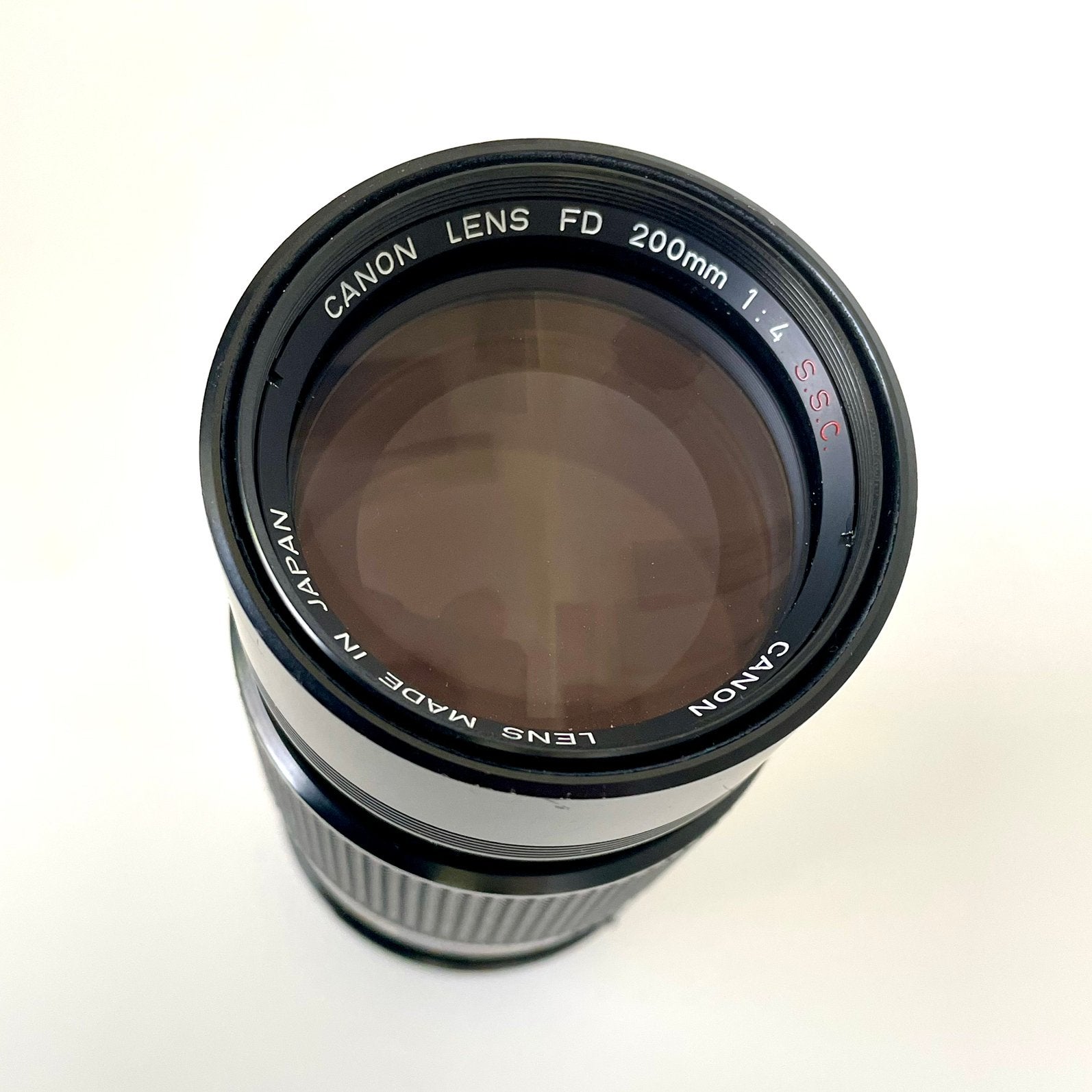 Canon 200mm f4 S.S.C. (FD vatting), Audio, Tv en Foto, Gebruikt, Canon, Canon FD, 200 mm