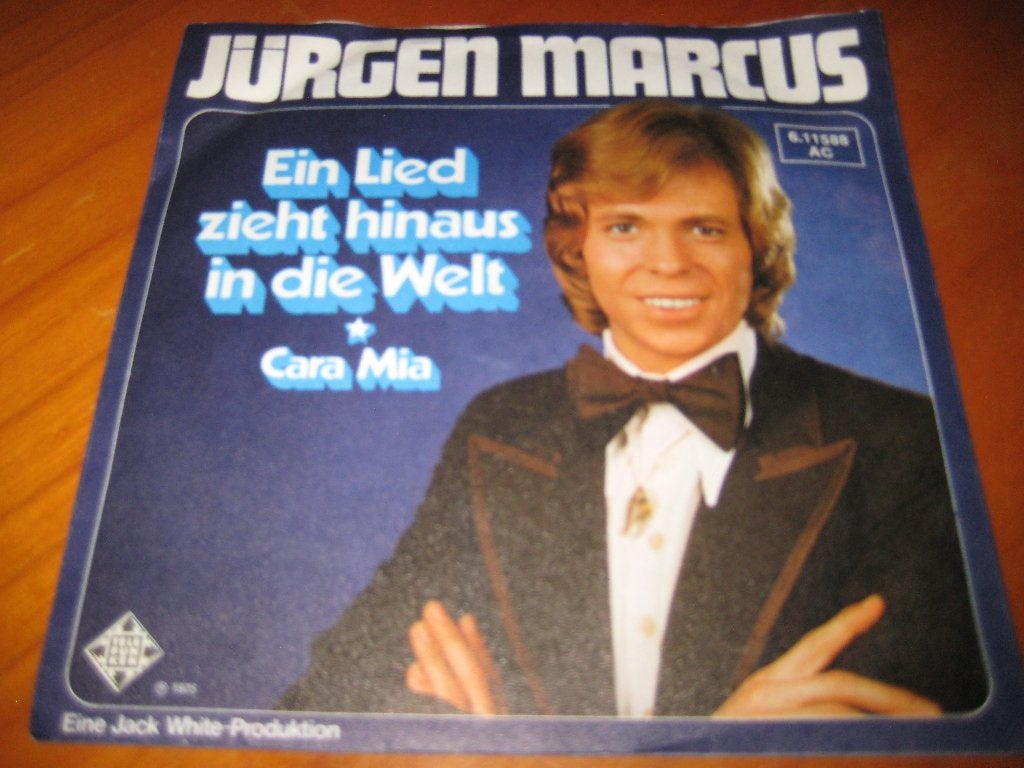 Jürgen Marcus: Ein Lied zieht hinaus in die Welt, Ophalen of Verzenden, Zo goed als nieuw, Pop