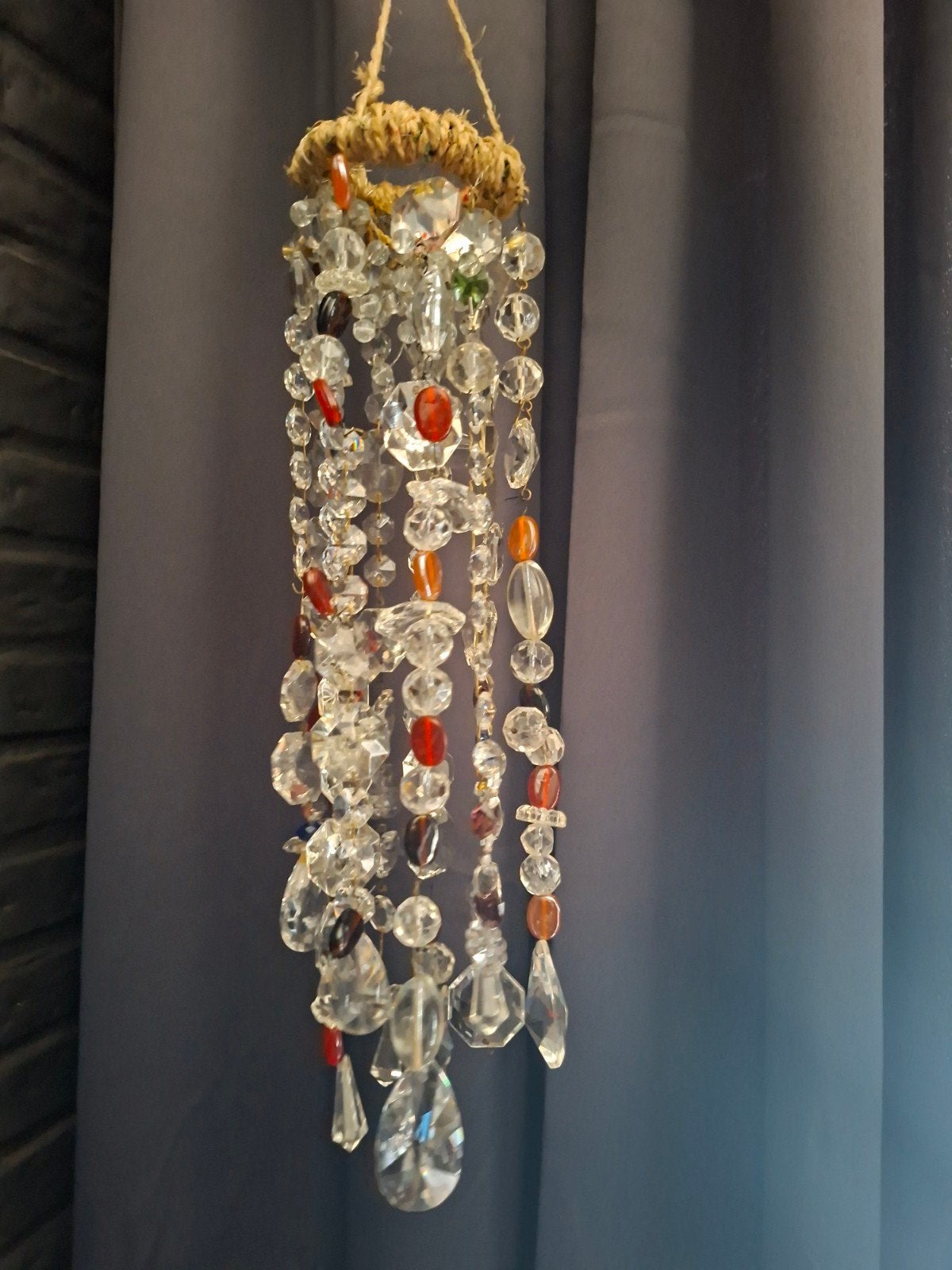 Kristal-glazen lichtvanger, Huis en Inrichting, Lampen | Kroonluchters, Ophalen of Verzenden, Glas