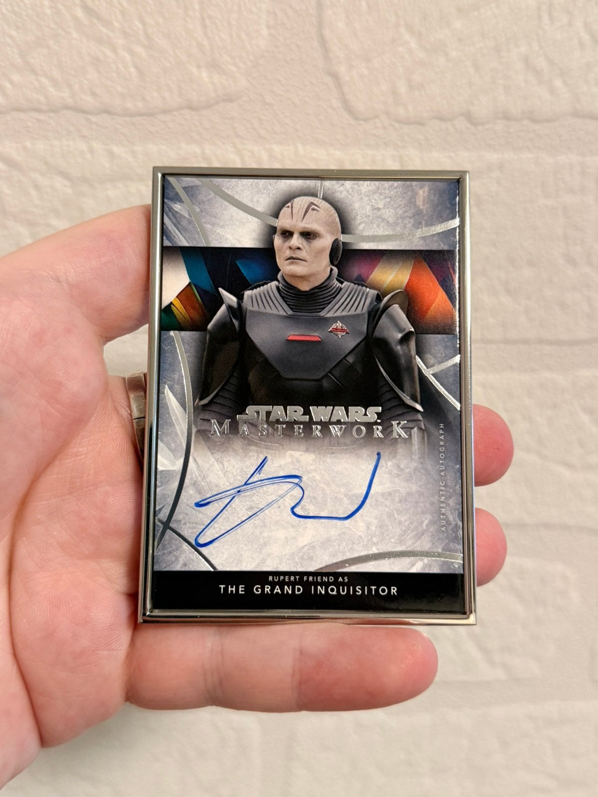 Topps Star Wars Masterwork Grand Inquisitor Auto /5, Ophalen of Verzenden, Nieuw, Overige typen