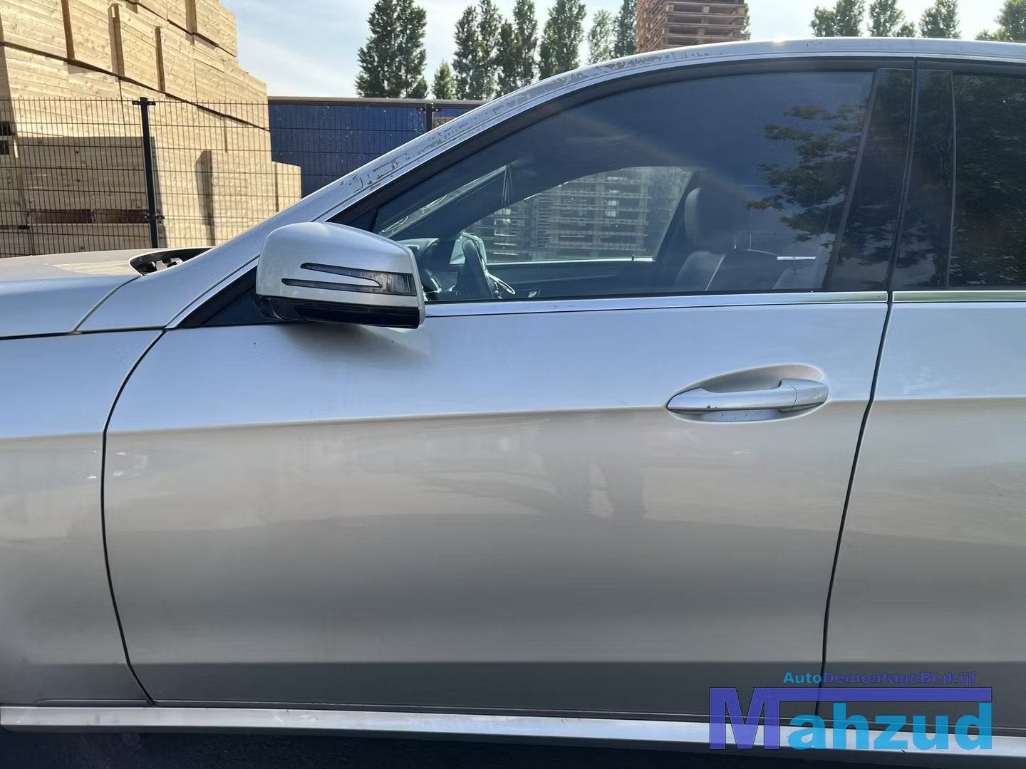 Mercedes W212 E KLASSE zilver 775 Links voor deur 2013-2016, Gebruikt, Mercedes-Benz AG, Deur, Mercedes-Benz