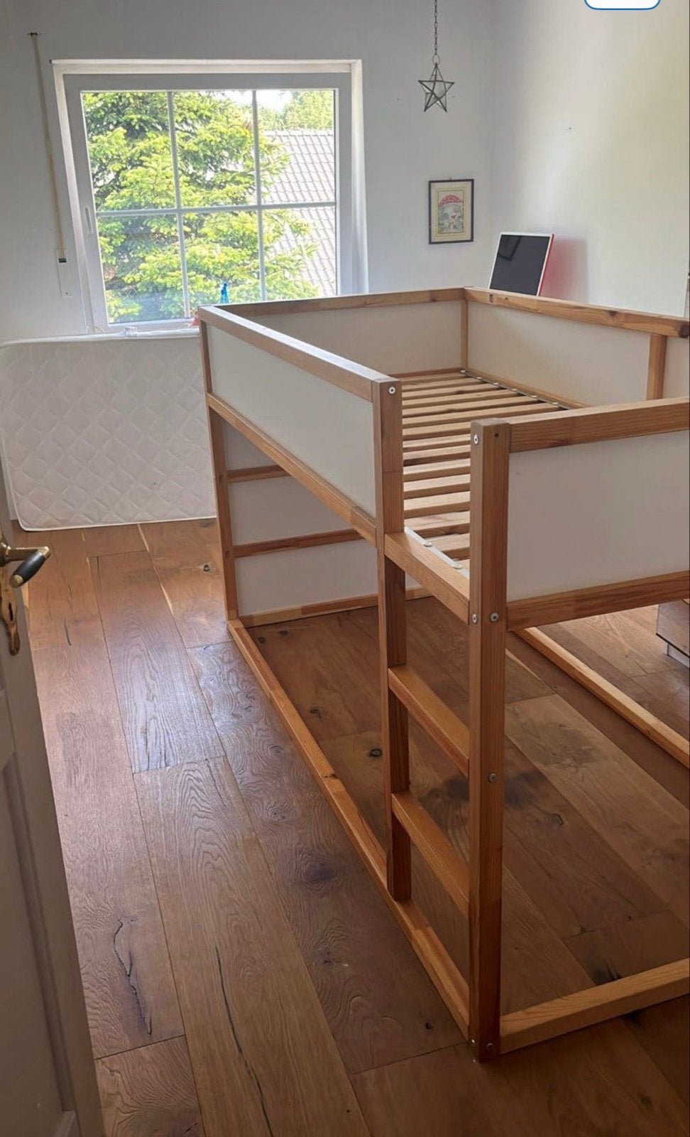 IKEA Hoogslaper Kura- Ideaal voor kleine kamers, Ophalen, Gebruikt, Eenpersoons, 200 cm