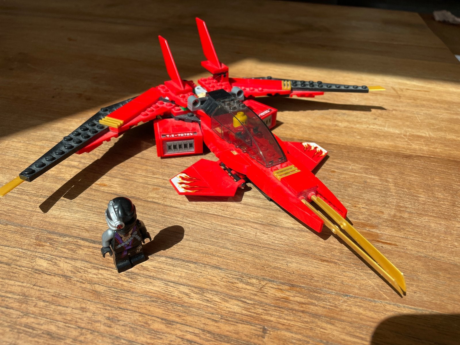 Lego ninjago 70721, Ophalen of Verzenden, Zo goed als nieuw