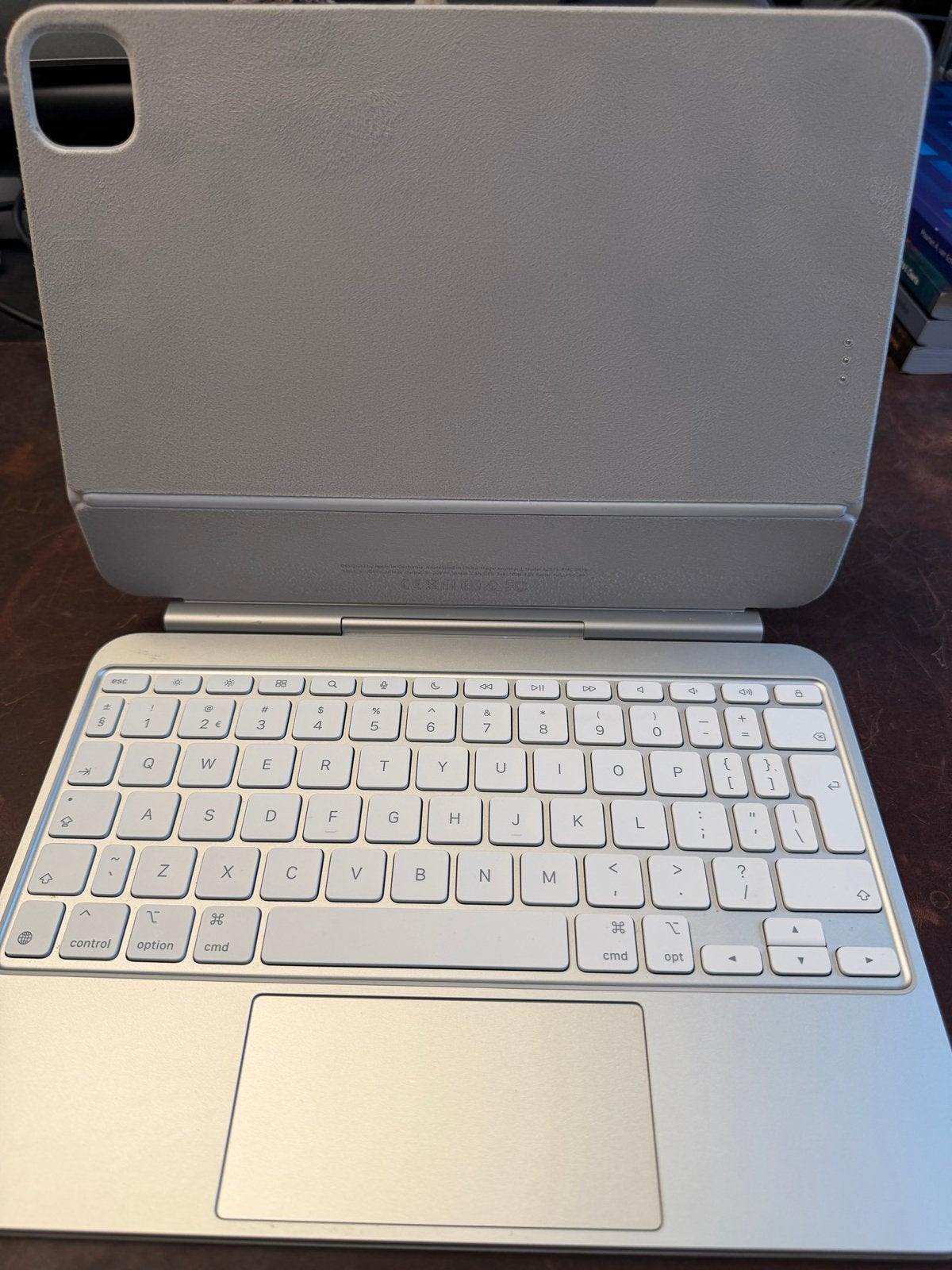 Apple Magic Keyboard 11 inch Ipad Pro M4 (2024), Computers en Software, Apple iPads, Wit, 11 inch, Ophalen of Verzenden, Zo goed als nieuw