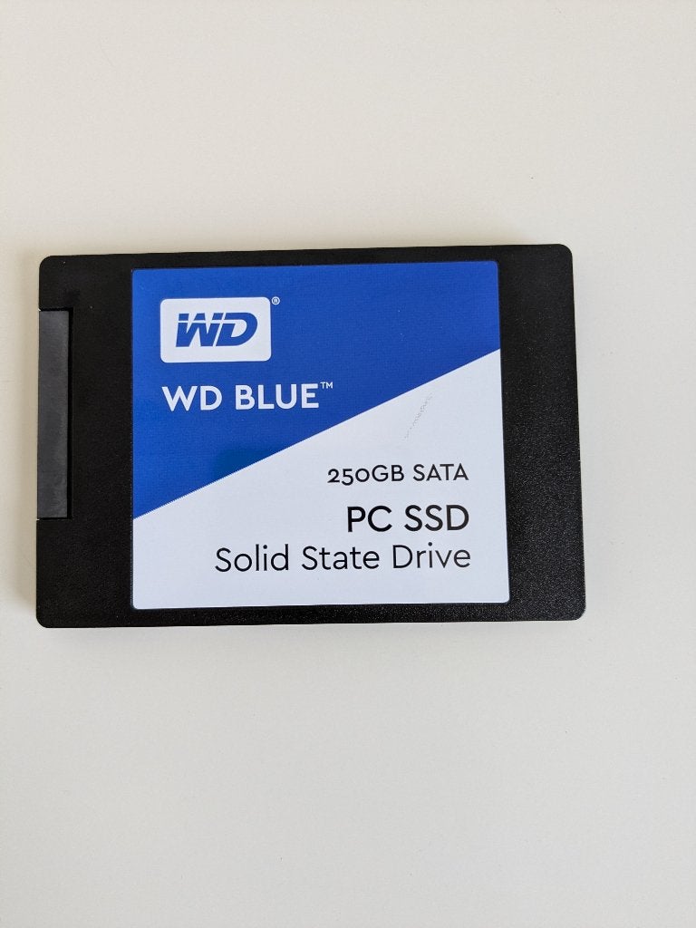 WD BLUE SSD 250GB, Intern, Gebruikt, 250 GB, Ophalen of Verzenden