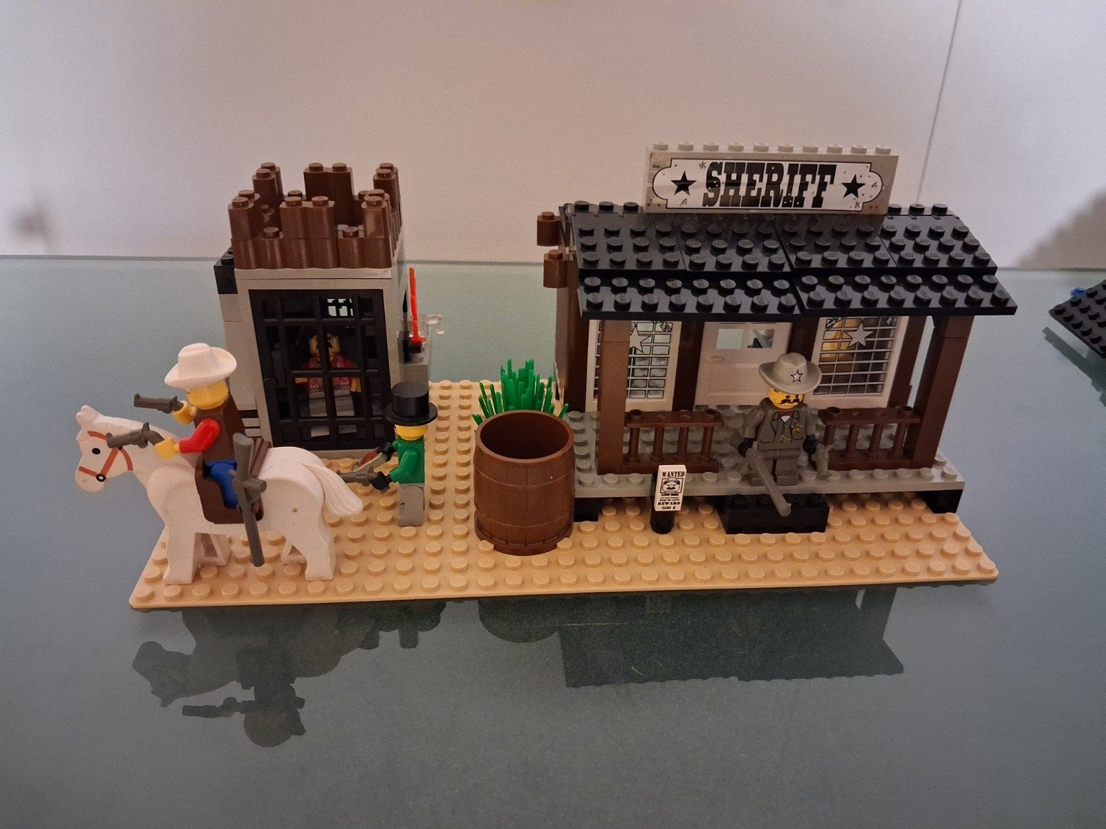 LEGO Sheriff's Lock-Up Speelset 6755 uit 1999, Kinderen en Baby's, Speelgoed | Duplo en Lego, Gebruikt, Overige thema's, Lego