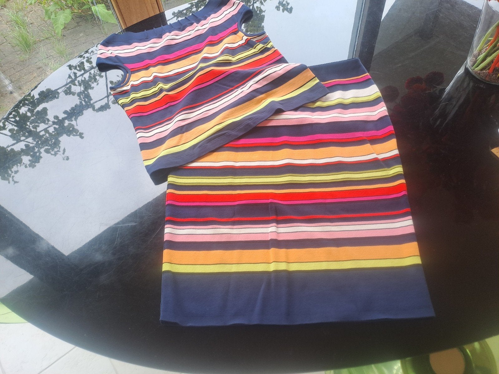 Marcain vrolijk gekleurde set, maat 6, Meerkleurig, Maat 46/48 (XL) of groter, Ophalen of Verzenden, Zo goed als nieuw