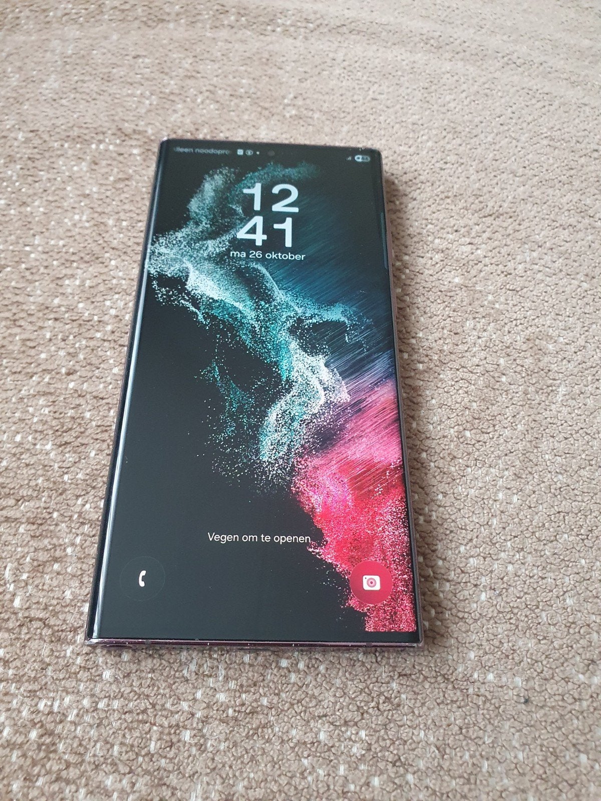 Samsung s22 ultra 256gb, Zwart, Ophalen of Verzenden, Zo goed als nieuw, Galaxy S22