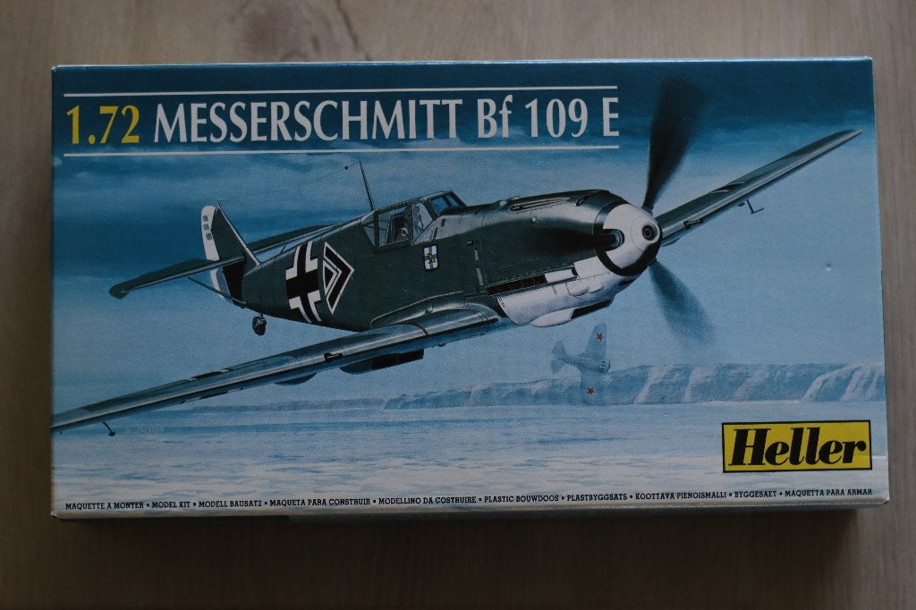 Heller Messerschmitt Bf 109 E Modelbouw Vliegtuig 1:72, 1:72 tot 1:144, Nieuw, Ophalen of Verzenden, Vliegtuig