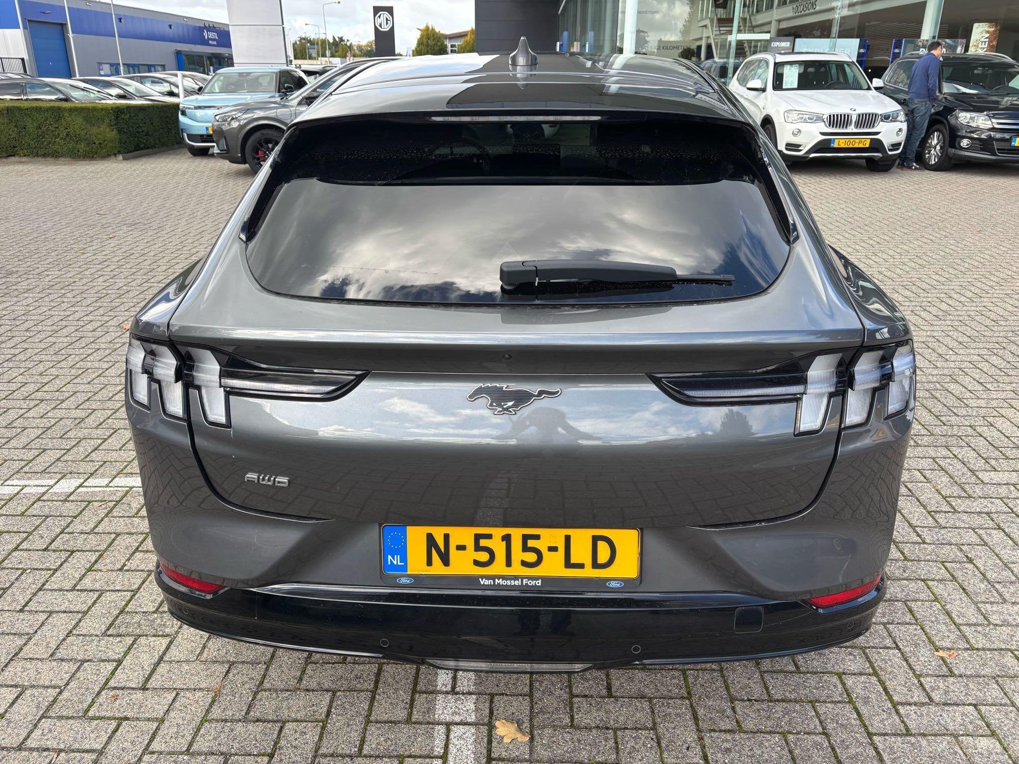 Ford Mustang Mach-E Extended AWD 98 kWh | Adaptieve Cruise |, Auto's, 12 maanden, 98 kWh, Gebruikt, 750 kg