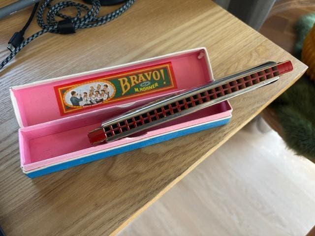 Hohner mondharmonica, Muziek en Instrumenten, Blaasinstrumenten | Mondharmonica's, Ophalen of Verzenden, Gebruikt, Overige typen