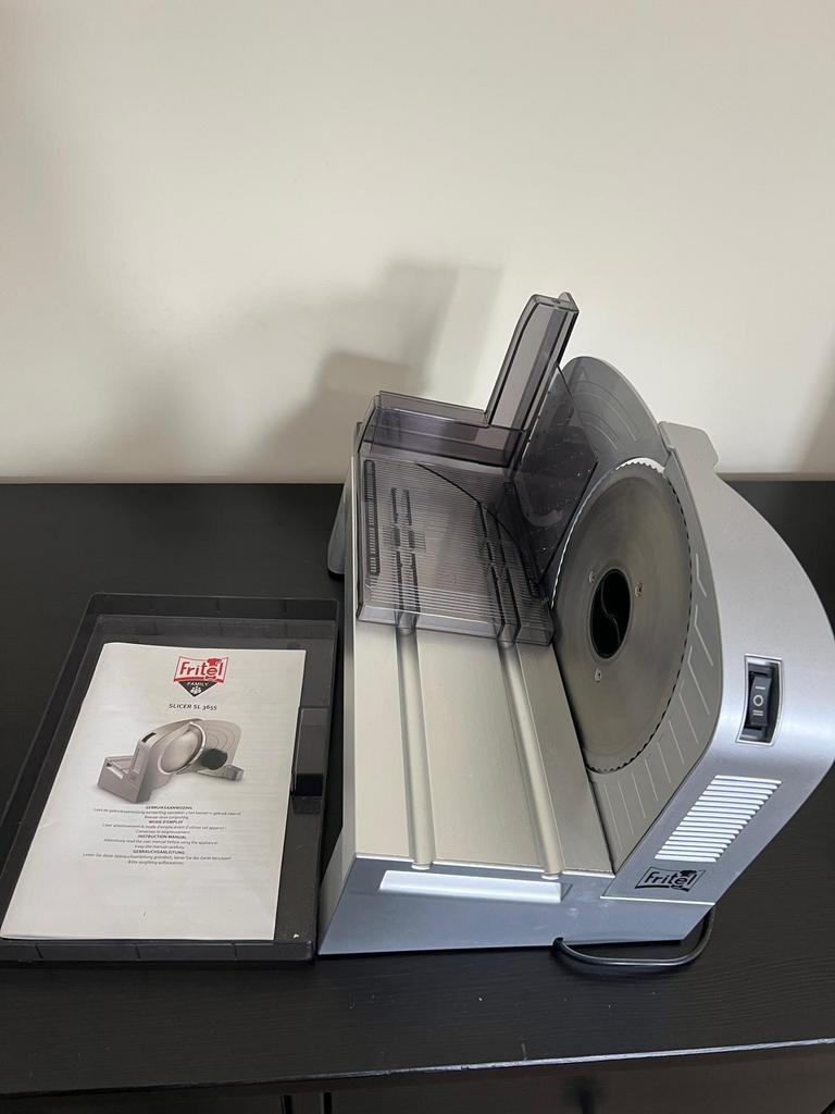 Fritel Slicer SL 3655- Vleeswarensnijder, Ophalen of Verzenden, Zo goed als nieuw