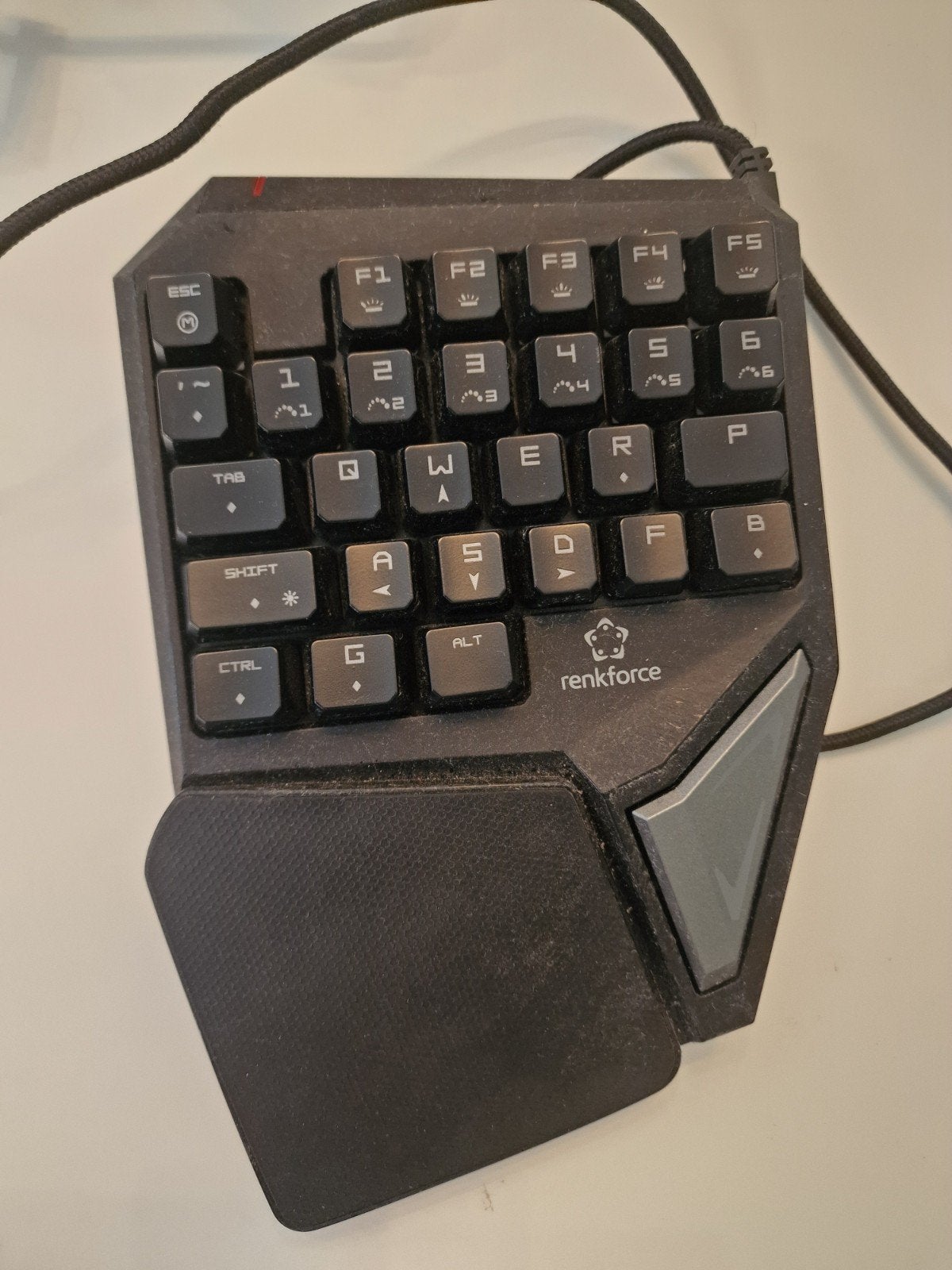 Renkforce T9 plus toetsenbord, Computers en Software, Toetsenborden, Zo goed als nieuw, Overige indelingen, Bedraad, Ergonomisch