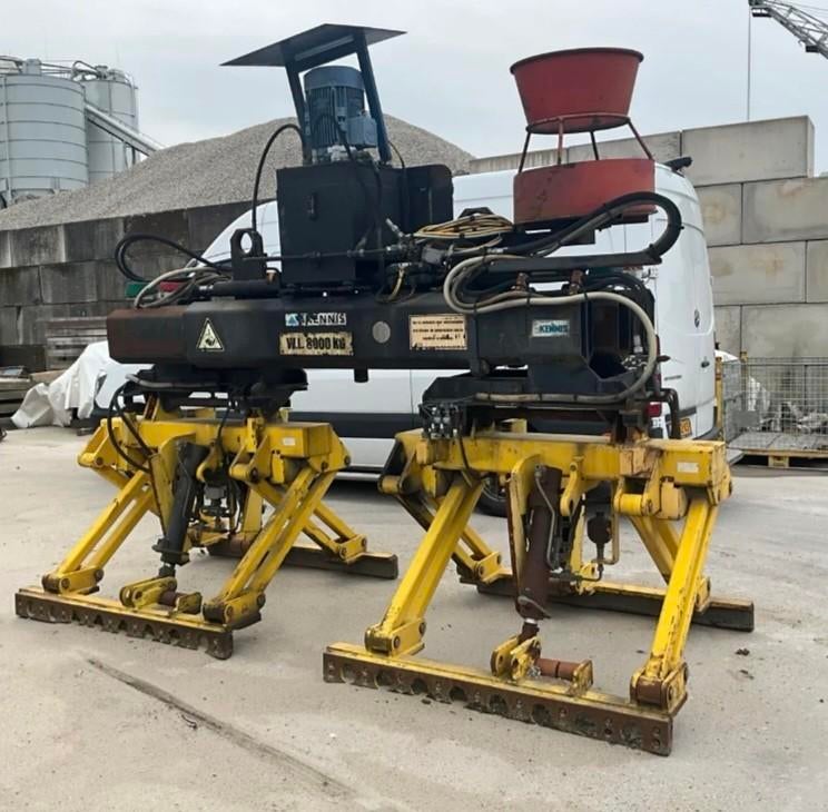 Stenenklem dubbel kennis kanaal stelcon platen, Ophalen of Verzenden