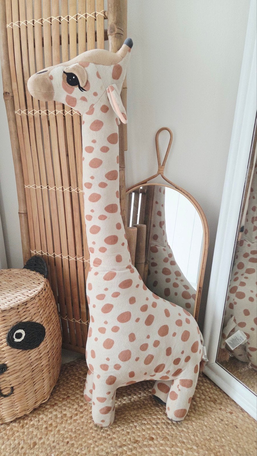 Grote zachte giraf knuffel van H&M Home, Kinderen en Baby's, Speelgoed | Knuffels en Pluche, Ophalen, Overige merken, Giraf, Overige karakters