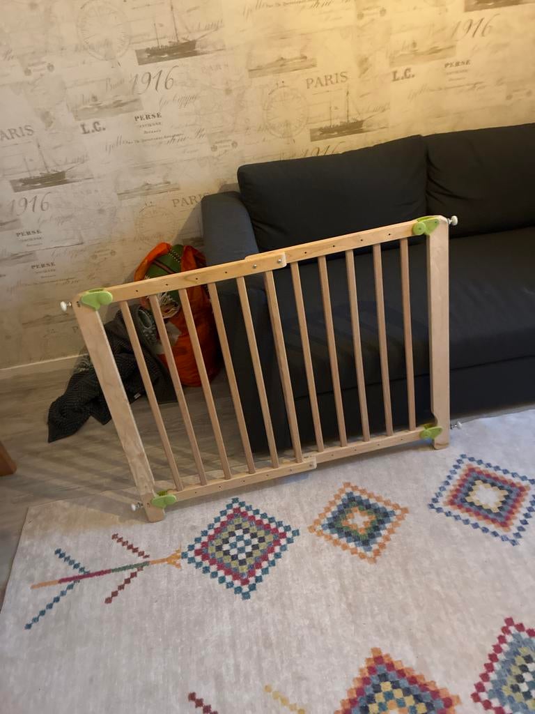 Houten kinderhekje - Veiligheid voor uw kind, Ophalen, Gebruikt, Overige typen, Hout