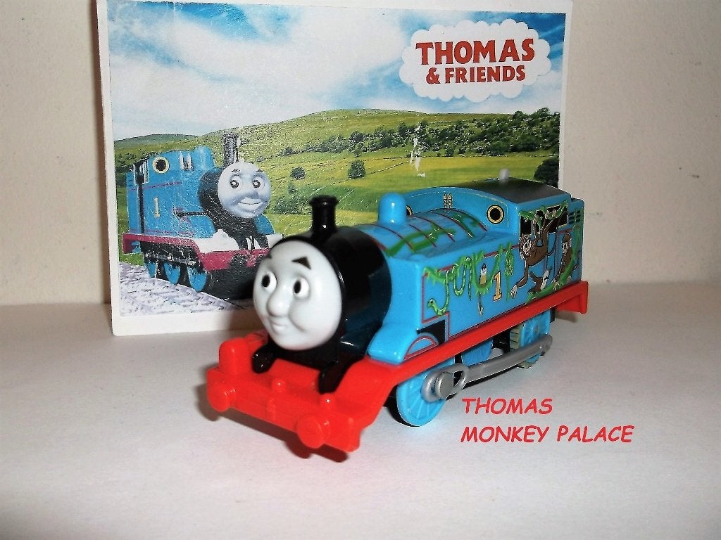 Trackmaster Thomas de Trein Thomas Monkey Palace Kartel Wiel, Ophalen of Verzenden, Zo goed als nieuw