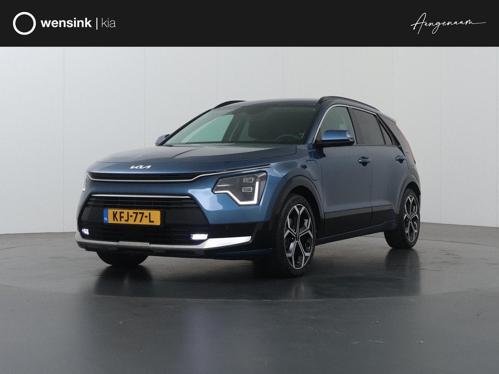 Kia Niro 1.6 GDi PHEV ExecutiveLine | Panoramadak | Harman/k, Auto's, Kia, Gebruikt, Euro 6, Blauw, Plug-in hybride