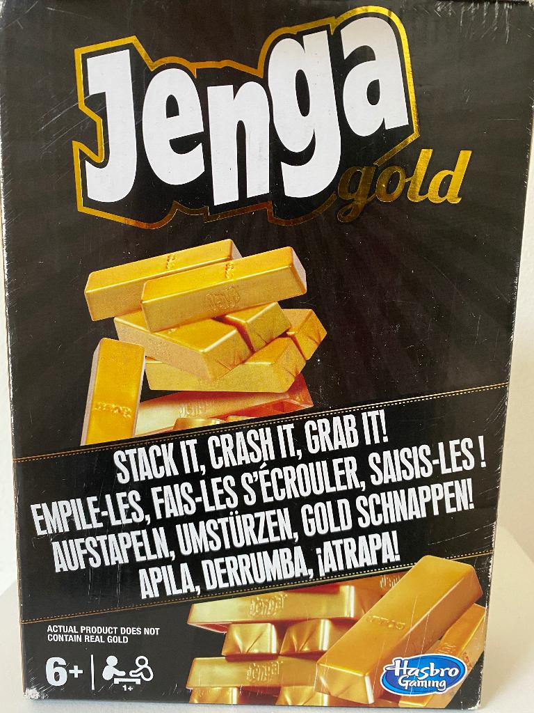 Jenga van goud, Ophalen, Zo goed als nieuw