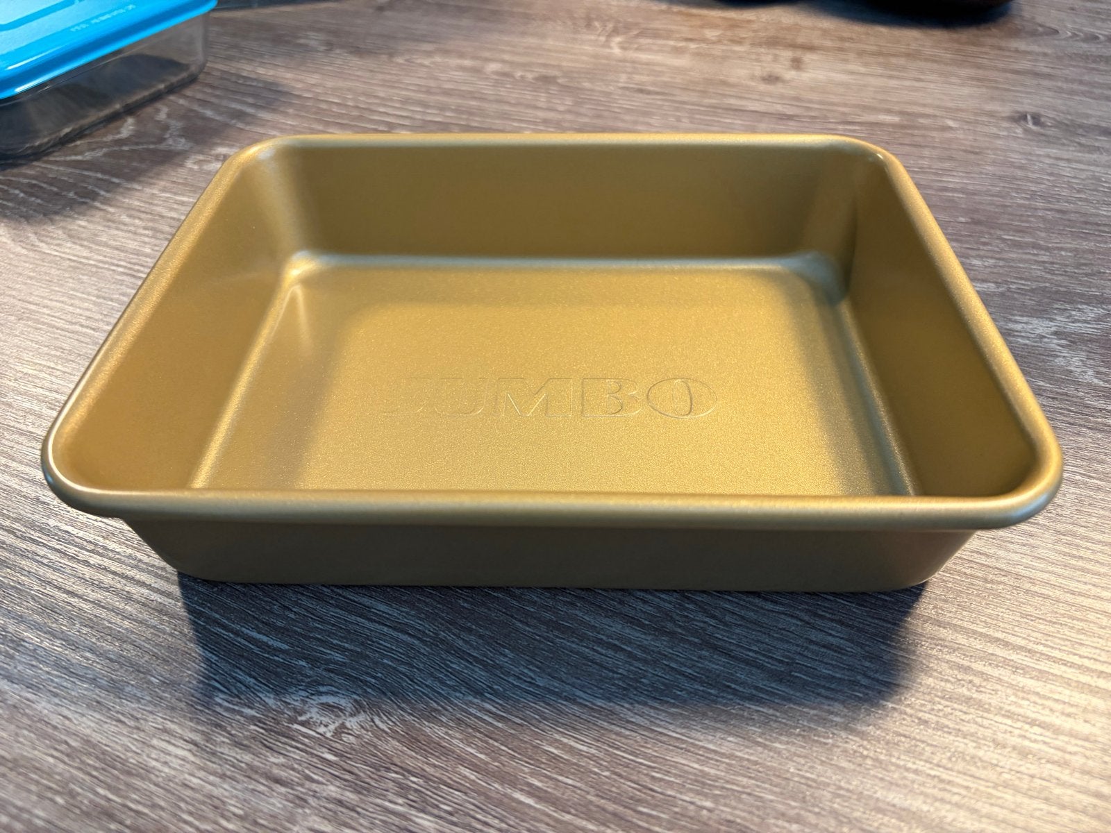 Gouden Jumbo bakvorm, zo goed als nieuw, Overige typen, Goud, Ophalen of Verzenden, Zo goed als nieuw