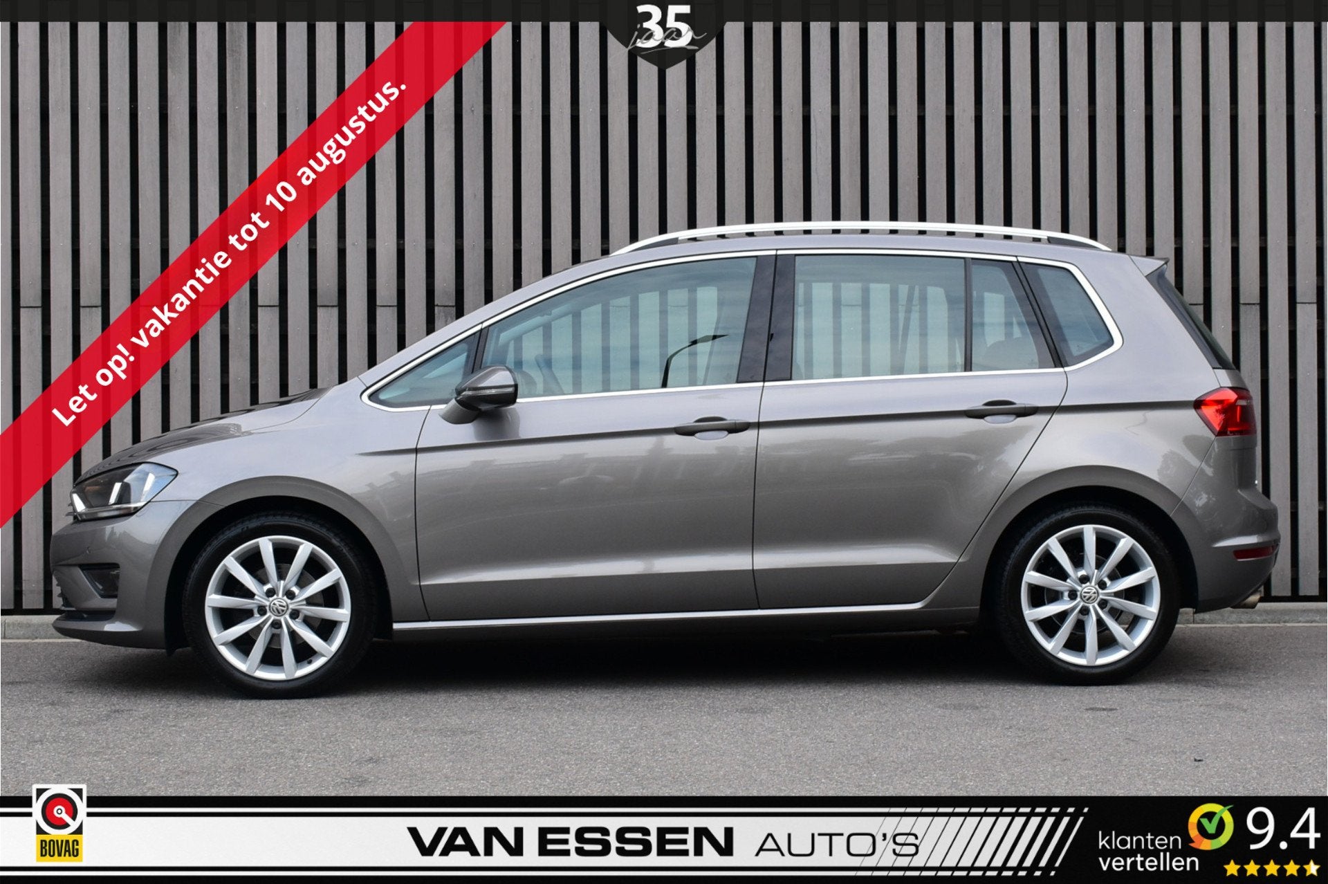 Volkswagen Golf Sportsvan 1.2 TSI Highline Airco Achteruitri, Gebruikt, Euro 6, Bedrijf, Handgeschakeld