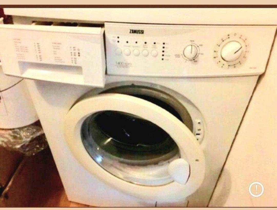 Zanussi Wasmachine 1400 toeren️, Witgoed en Apparatuur, Ophalen, 1200 tot 1600 toeren, Gebruikt, 4 tot 6 kg