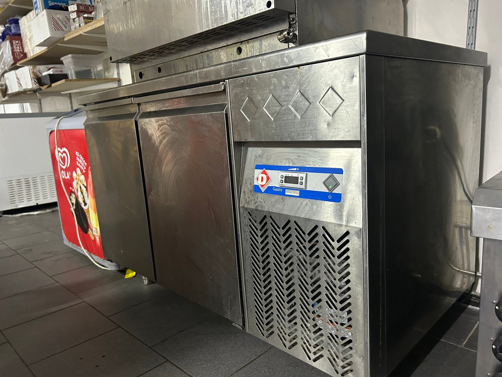 Horeca-inventaris- grills, koelwerkbank, soepketel & stoelen, Ophalen, Gebruikt, Fornuis, Frituur en Grillen
