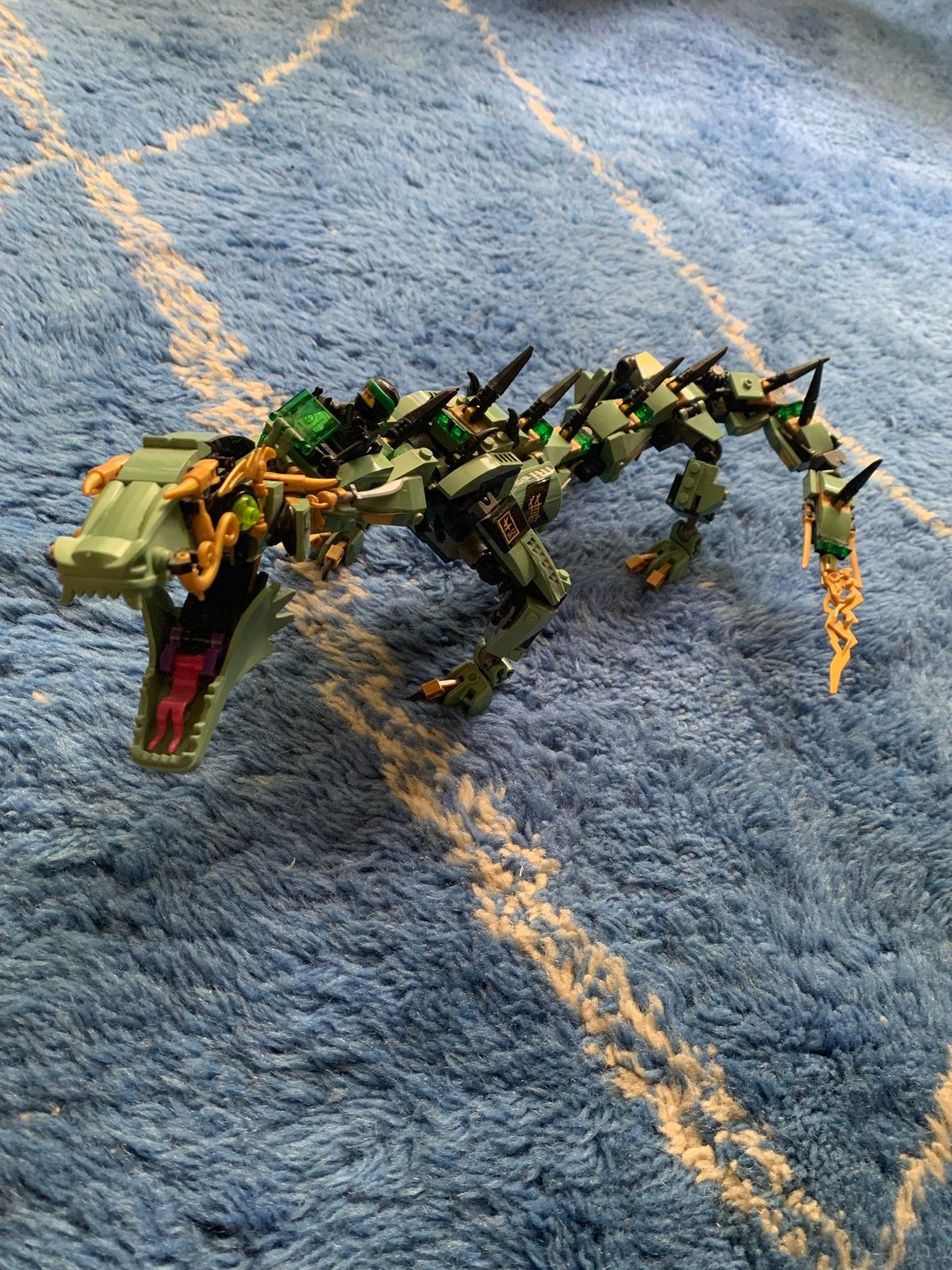Lego Ninjago Groene Mecha Draak set nr. 70612, Ophalen of Verzenden, Zo goed als nieuw, Overige merken