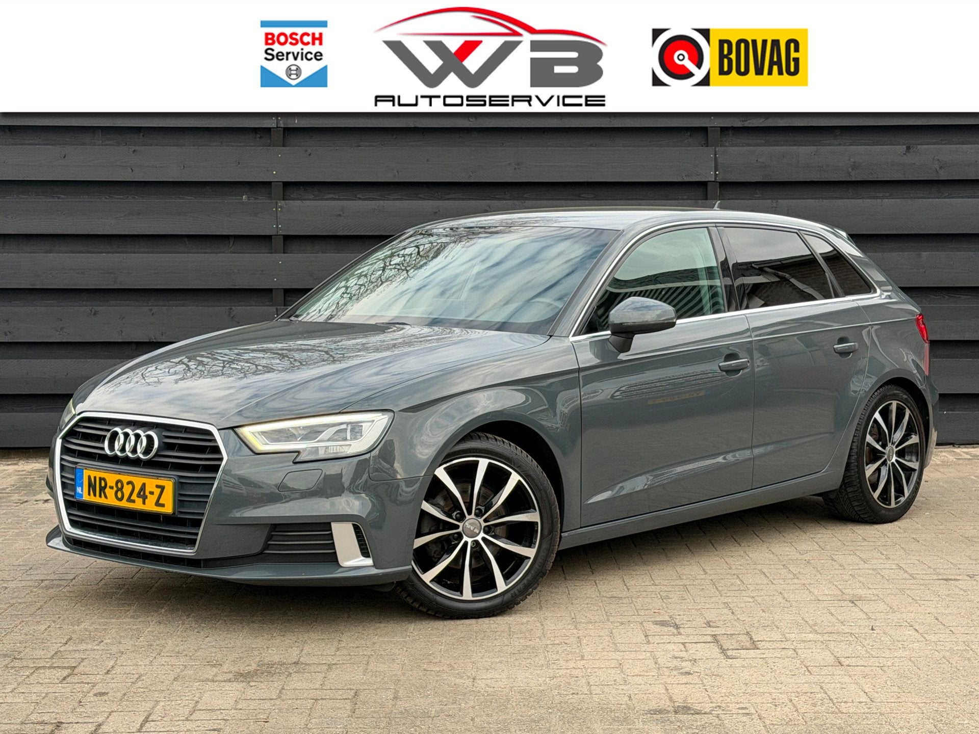Audi A3 Sportback 1.0 TFSI Sport I LED I Cruise I Navi I Car, Startonderbreker, Stof, Gebruikt, 116 pk
