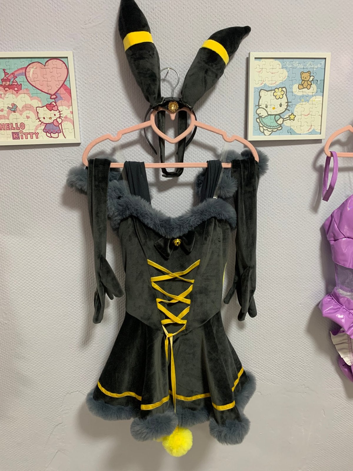 Umbreon Cosplay Kostuum - Pokémon Eeveelution, Ophalen of Verzenden, Zo goed als nieuw, Pak of Jurk