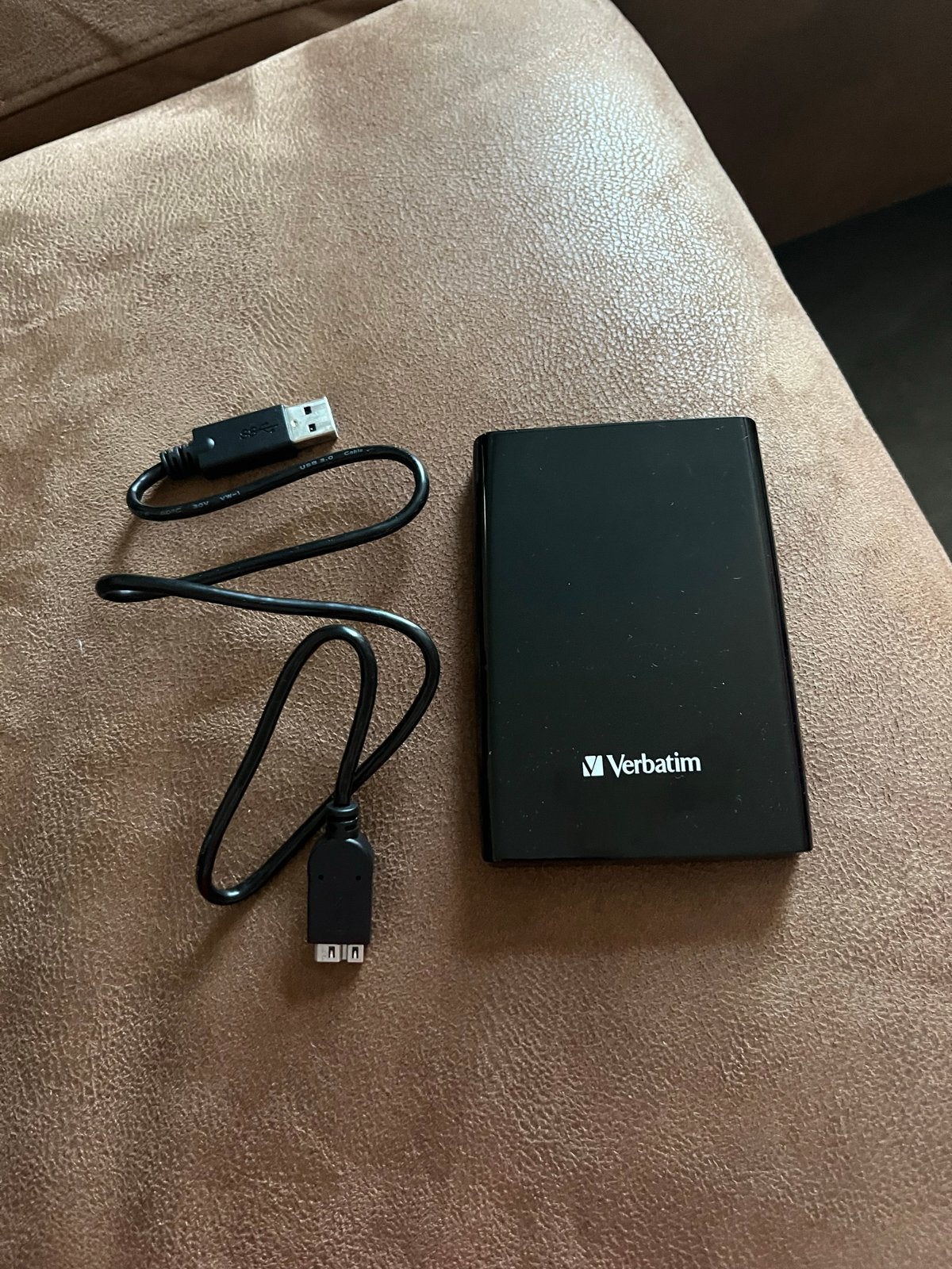 Verbatim Externe Harde Schijf 1TB USB 3.0 Zwart, Computers en Software, Server, HDD, Ophalen of Verzenden, Zo goed als nieuw