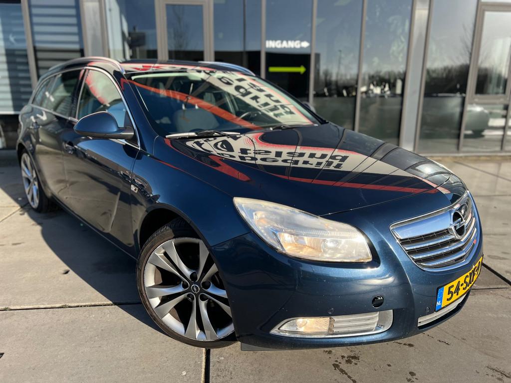 Opel Insignia Sports Tourer 1.4 Turbo EcoFLEX Edition - LPG, Auto's, Voorwielaandrijving, Euro 5, Gebruikt, Zwart