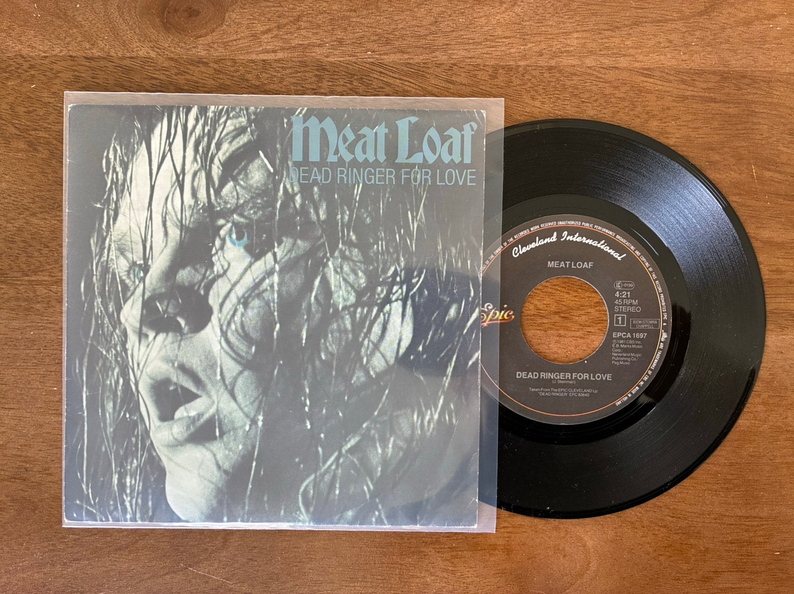 Meat Loaf - Dead ringer for love, Cd's en Dvd's, Vinyl Singles, Ophalen of Verzenden, 7 inch