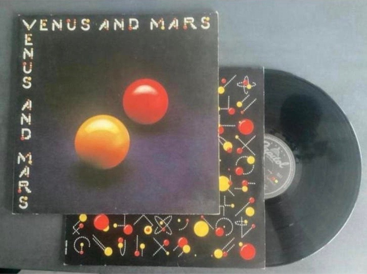 Wings - Venus and Mars (LP) met posters, Inclusief poster, Ophalen of Verzenden, 12 inch