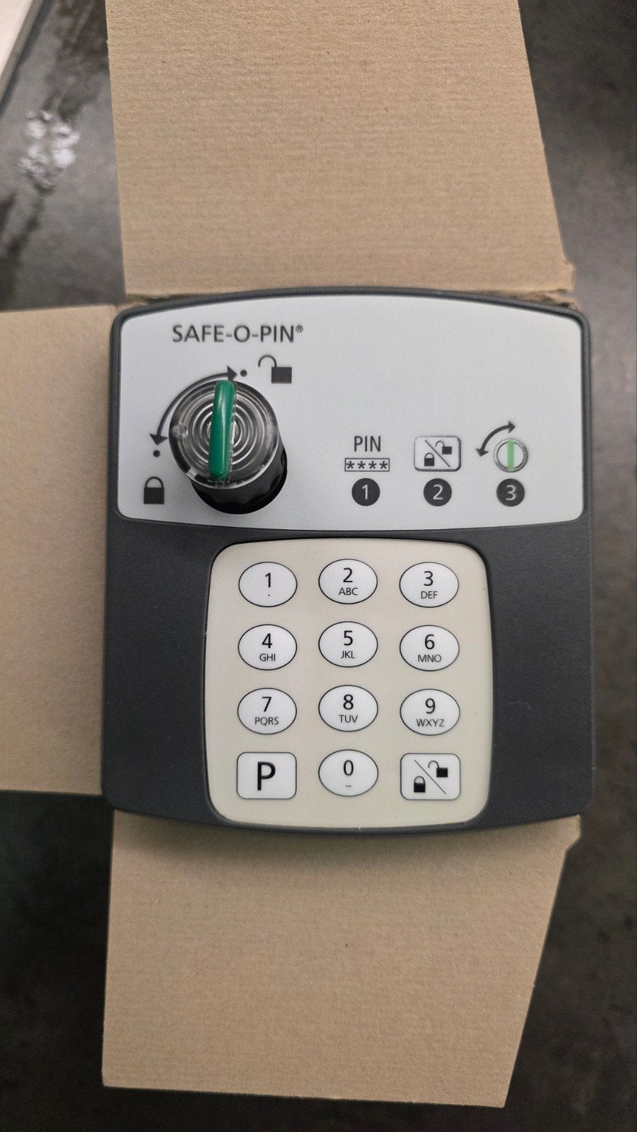 Safe-O-Pin Cijferslot met mastercode, Overige materialen, Info@schulte-schlagbaum.com, Nieuw, Ophalen of Verzenden