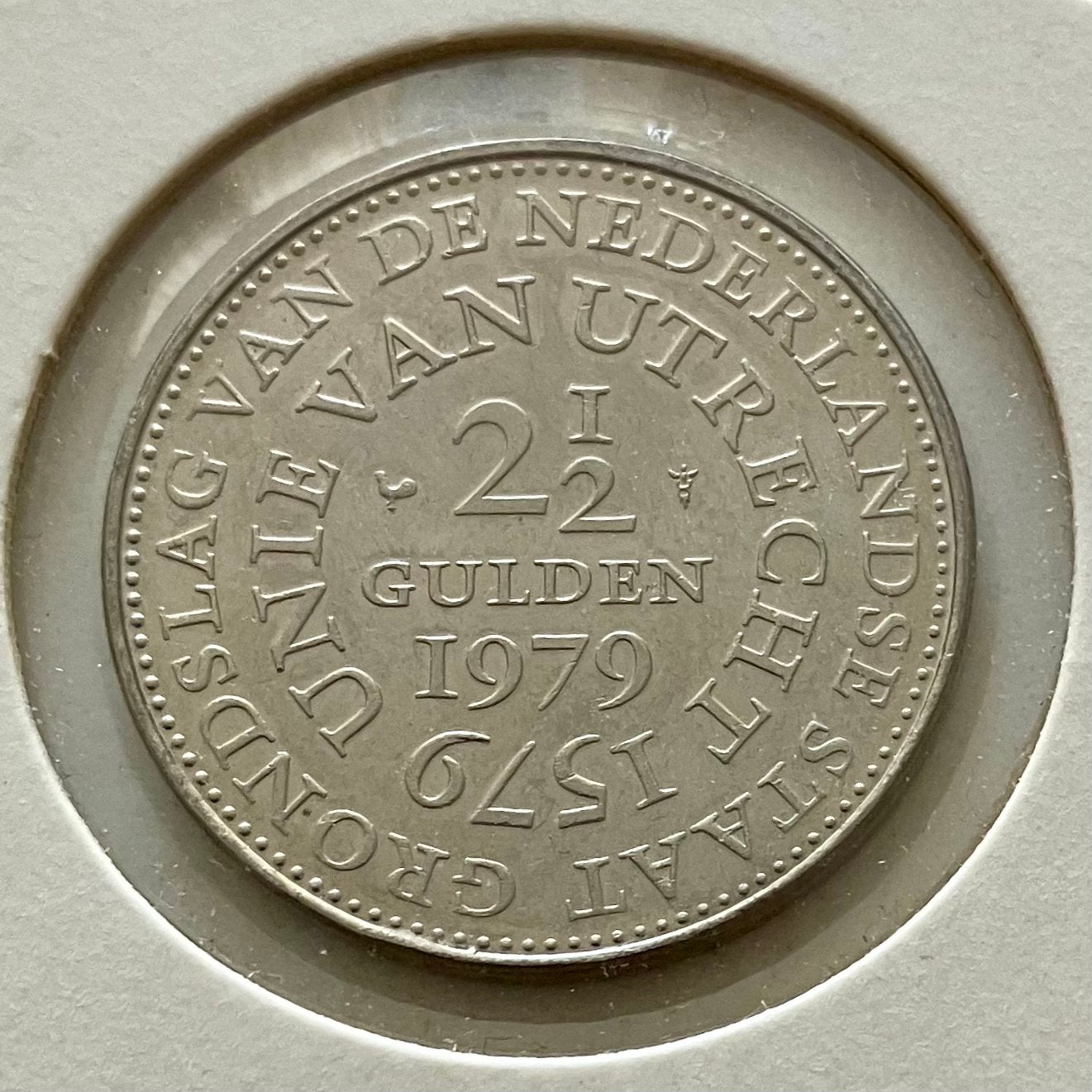 Nederland 2,50 Gulden 1979 UNC, Verzenden, Koningin Beatrix, 50 gulden