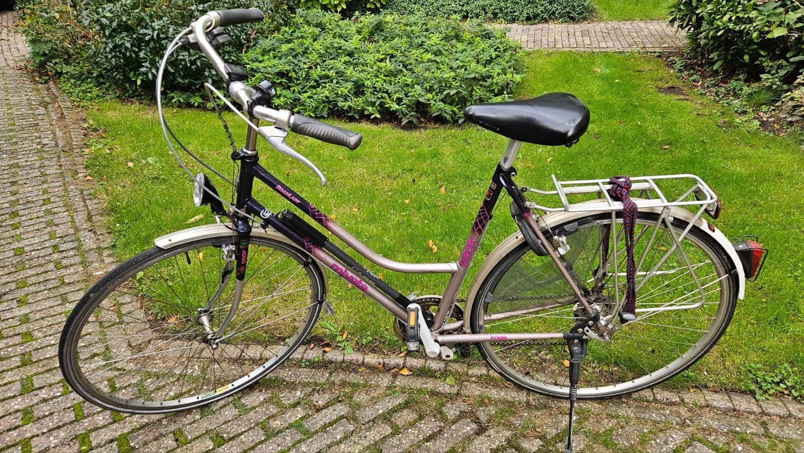 Koga Miyata Road Lady Damesfiets - Frame 56 - carbon, Gebruikt, Velgrem, Versnellingen, 56 cm of meer