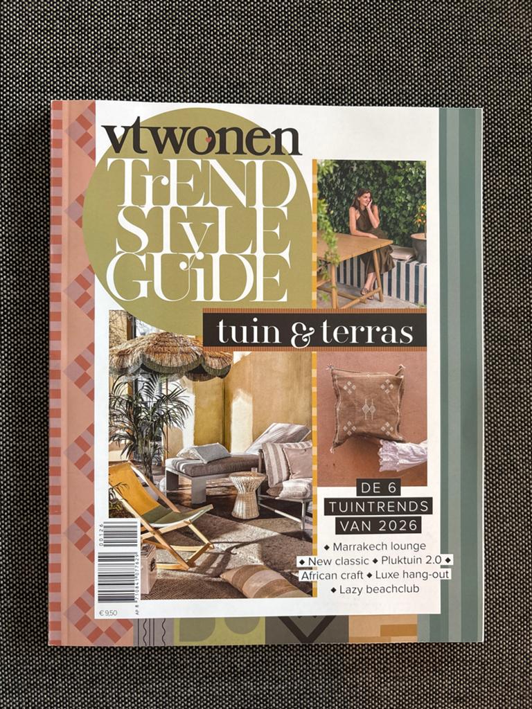 vtwonen Trend Style Guide Tuin & Terras 2026, Ophalen of Verzenden, Nieuw