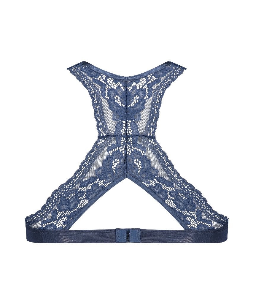 Hunkemoller Bralette bh beha Alexis blauw maat M, Hunkemöller, Ophalen of Verzenden, Blauw, BH