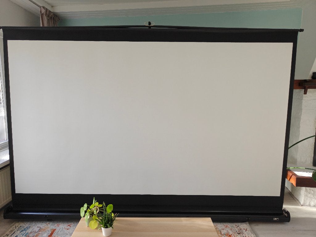 Elitescreens projector/beamerscherm 120 inch, Ophalen, Handmatig, Gebruikt