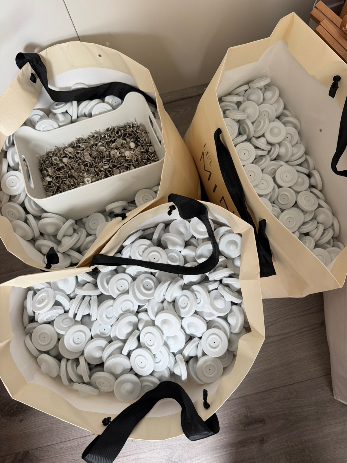 Alarmlabels 350 stuks, Ophalen, Zo goed als nieuw, Detector, Sensor of Melder, Overige soorten