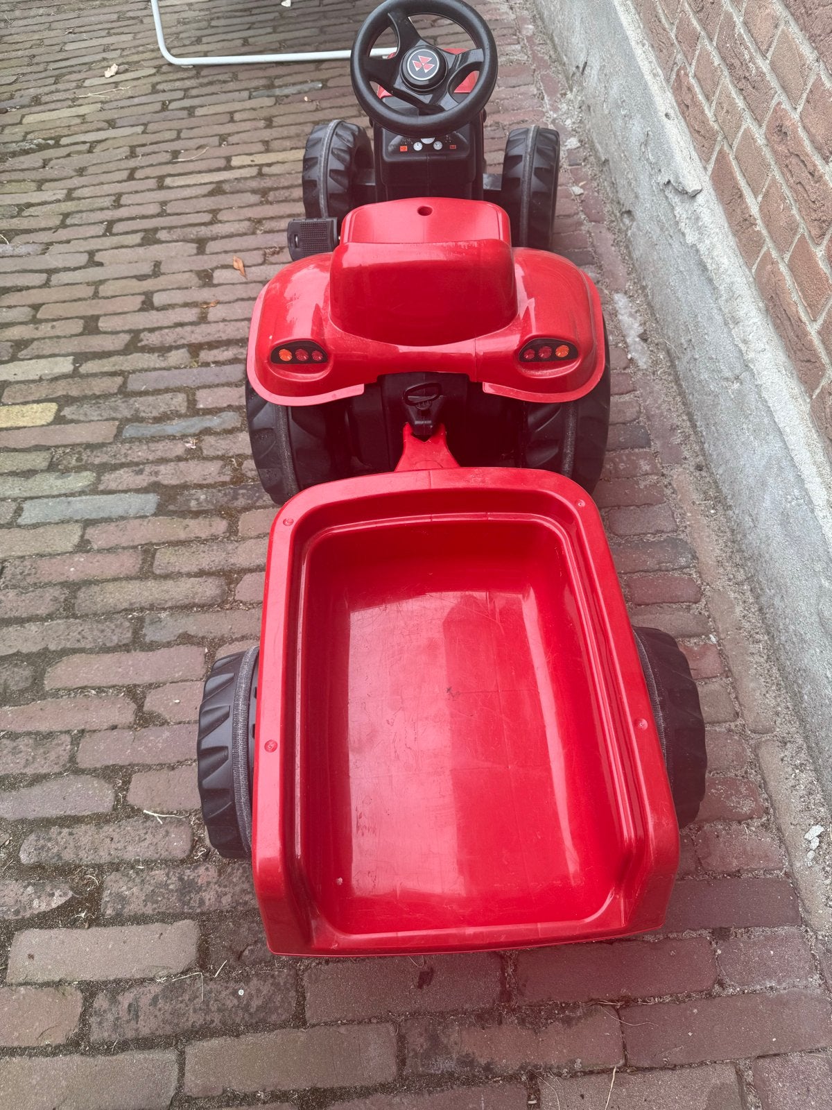 Massey Ferguson Traptractor met Aanhanger, Verzenden, Gebruikt, Trapvoertuig