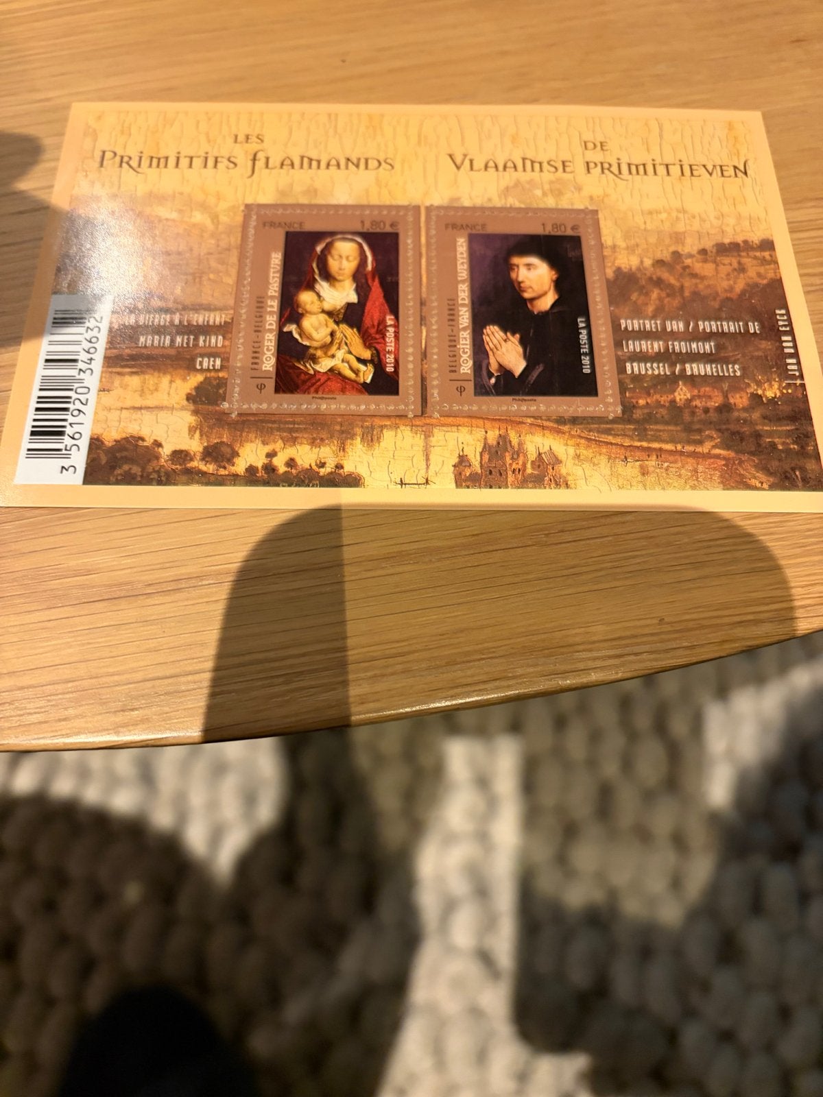 Vlaamse Primitieven Postzegelboekje 2010, Kunst, Ophalen of Verzenden, Zonder stempel, Postfris