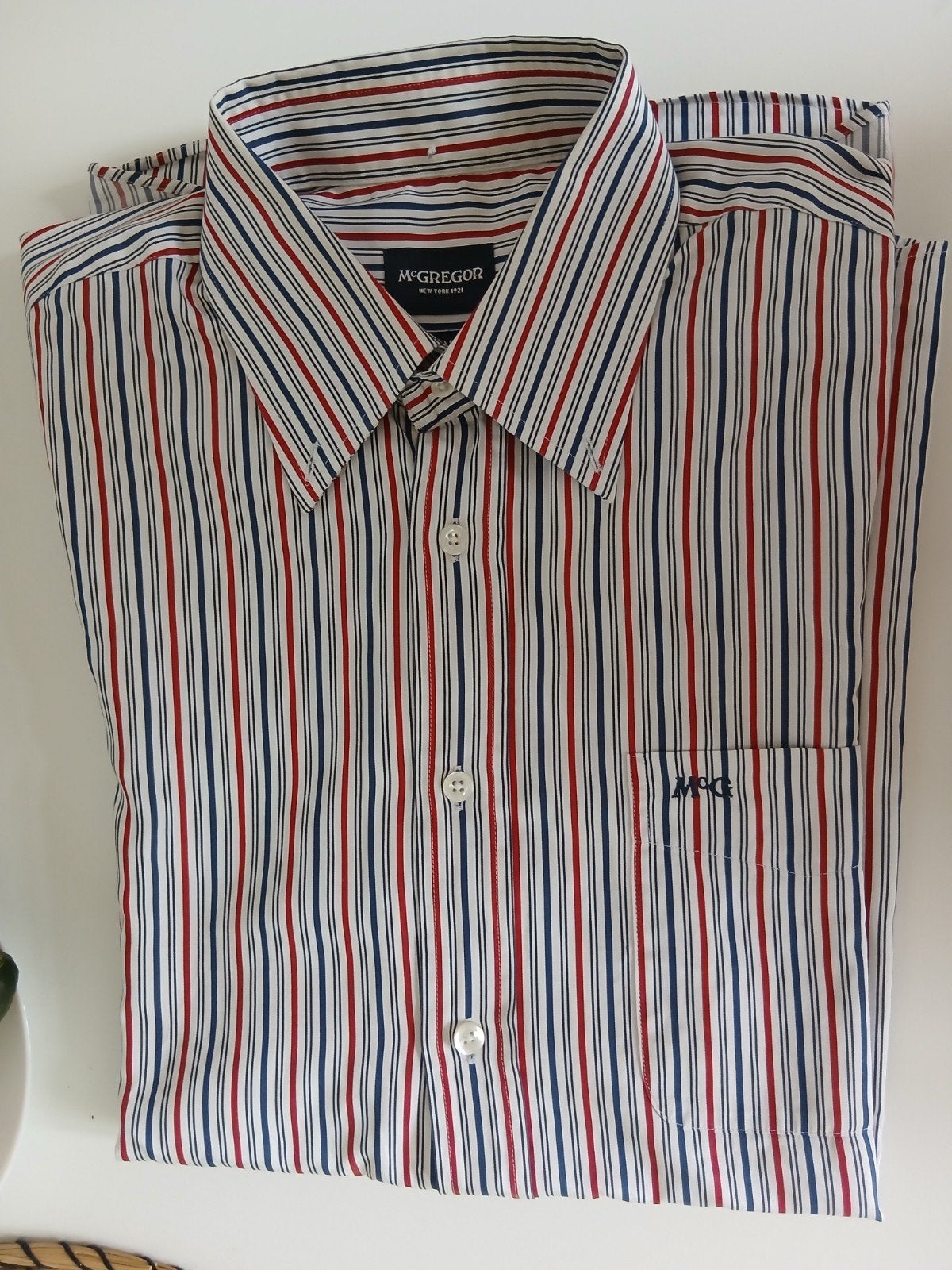 McGregor overhemd -- Large, Kleding | Heren, Ophalen of Verzenden, Zo goed als nieuw, McGregor, Halswijdte 41/42 (L)