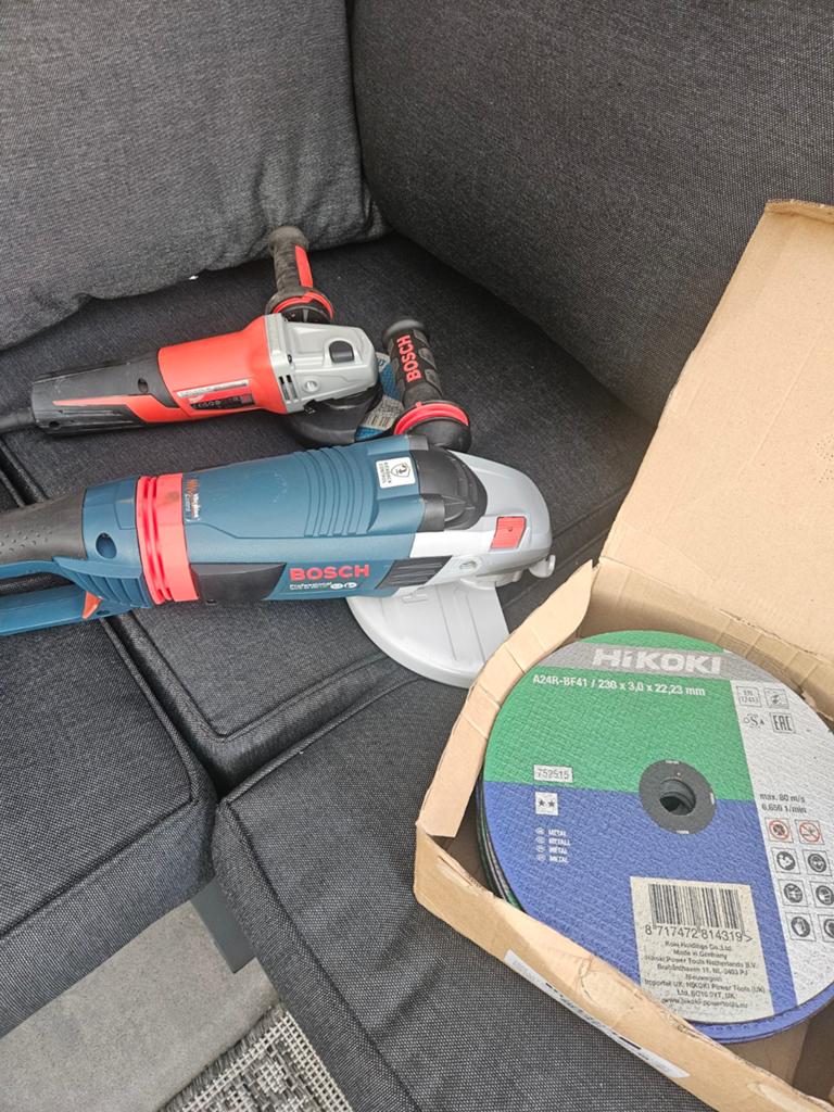 Slijptollen SPLINTERNIEUW, Ophalen, Nieuw, Minder dan 700 watt, Werkbankslijpmachine
