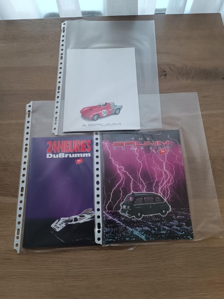 Brumm modelauto catalogi en folders, Overige merken, Gebruikt, Ophalen of Verzenden, Groter dan 1:32